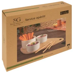 ATMOSPHERA Service apéritif 4 pièces Online