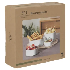 ATMOSPHERA Service apéritif 5 pièces Discount