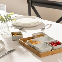 ATMOSPHERA Set apéritif 6 pièces New