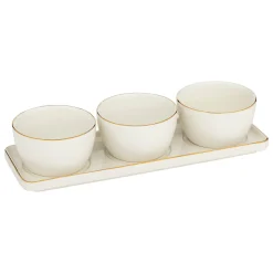 ATMOSPHERA Set apéritif 4 pièces "Arya" Discount