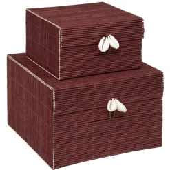 ATMOSPHERA Set de 2 boites "Tropiques" Discount