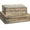 ATMOSPHERA Set de 2 boîtes déco "Ritual" Hot