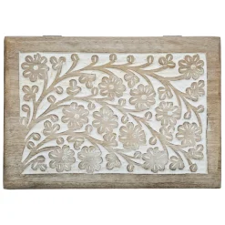 ATMOSPHERA Set de 2 boîtes déco 