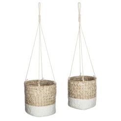 ATMOSPHERA Set de 2 caches pots "Etnik" Clearance