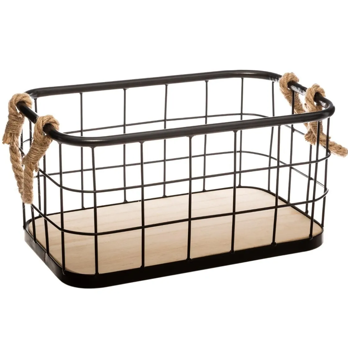 ATMOSPHERA Set de 3 cagettes "Loft" métal Online