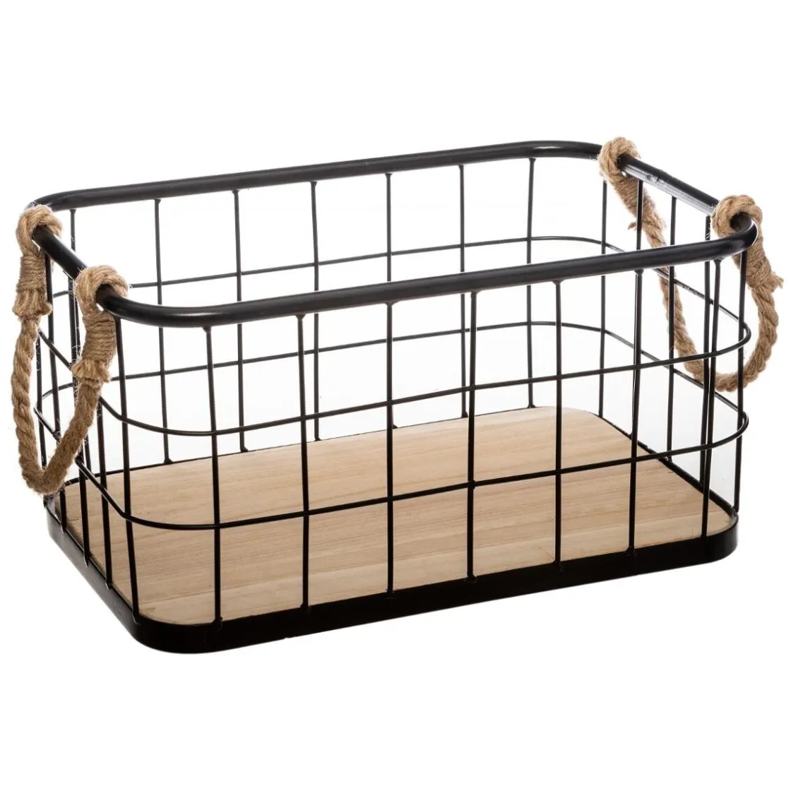ATMOSPHERA Set de 3 cagettes "Loft" métal Online