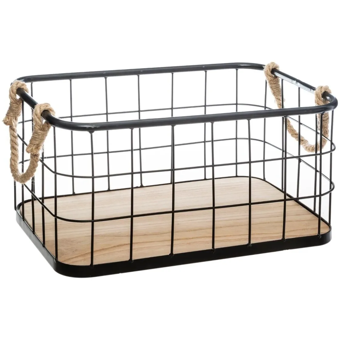ATMOSPHERA Set de 3 cagettes "Loft" métal Online