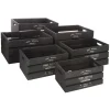 ATMOSPHERA Set de 6 caisses "Facto" Clearance