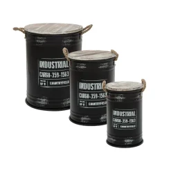 ATMOSPHERA Set de 3 coffres "Bill" Outlet