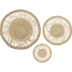 ATMOSPHERA Set de 3 déco murales "Lela" Outlet
