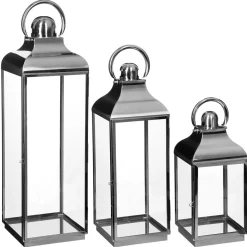 ATMOSPHERA Set de 3 lanternes extérieur/intérieur Online