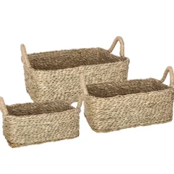 ATMOSPHERA Set de 3 paniers rectangulaires Clearance