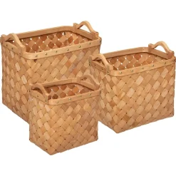 ATMOSPHERA Set de 3 paniers rectangulaires Best