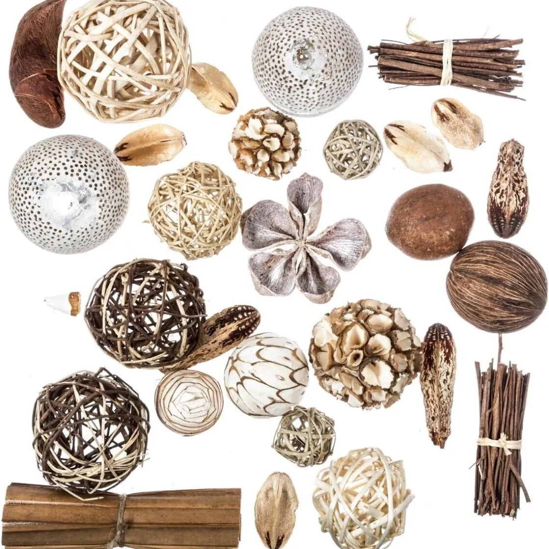 ATMOSPHERA Set de boules décoratives