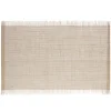 ATMOSPHERA Set de table à franges, jute Discount