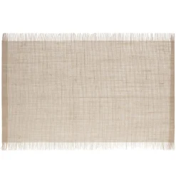 ATMOSPHERA Set de table à franges, jute Discount
