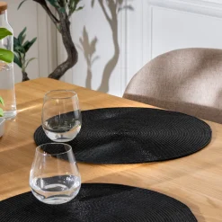 ATMOSPHERA Set de table tressé rond Discount