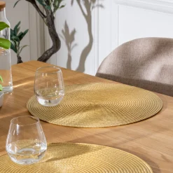 ATMOSPHERA Set de table tressé rond Outlet