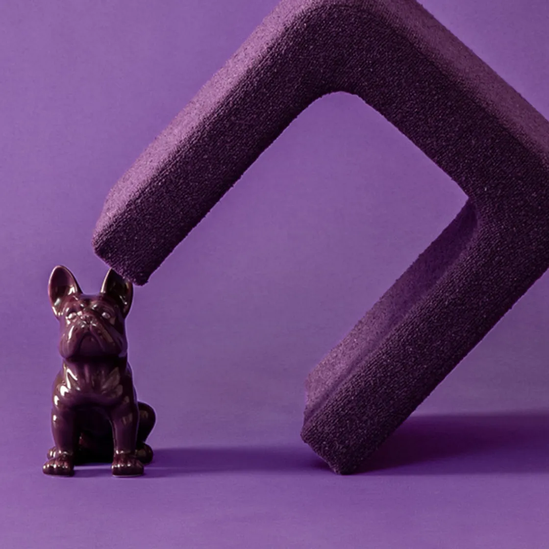 ATMOSPHERA Statuette "Bulldog", céramique New