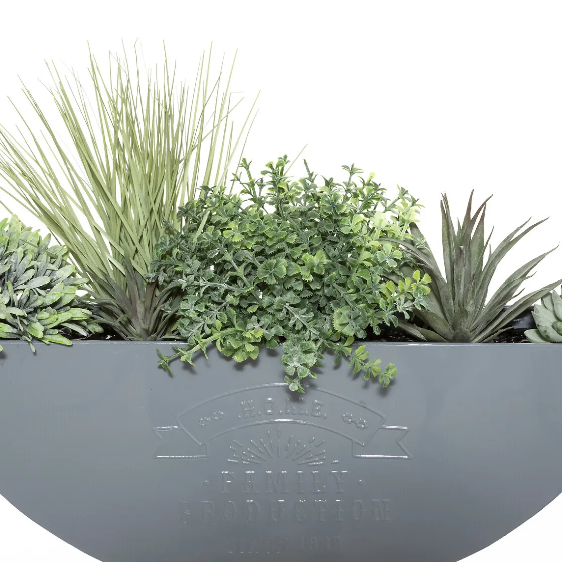 ATMOSPHERA Suspension de 4 plantes artificielles "House" en pot Best