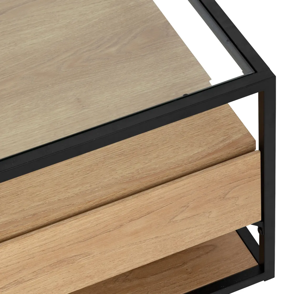 ATMOSPHERA Table basse 2 tiroirs "Aldea"