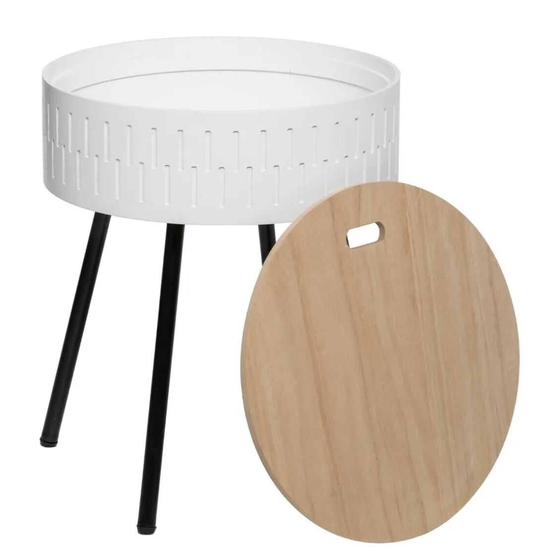 ATMOSPHERA Table d'appoint coffre "Shiro" Clearance