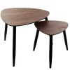 ATMOSPHERA Tables à café gigognes "Mileo"