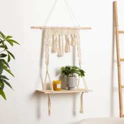 ATMOSPHERA Étagère murale macramé Hot