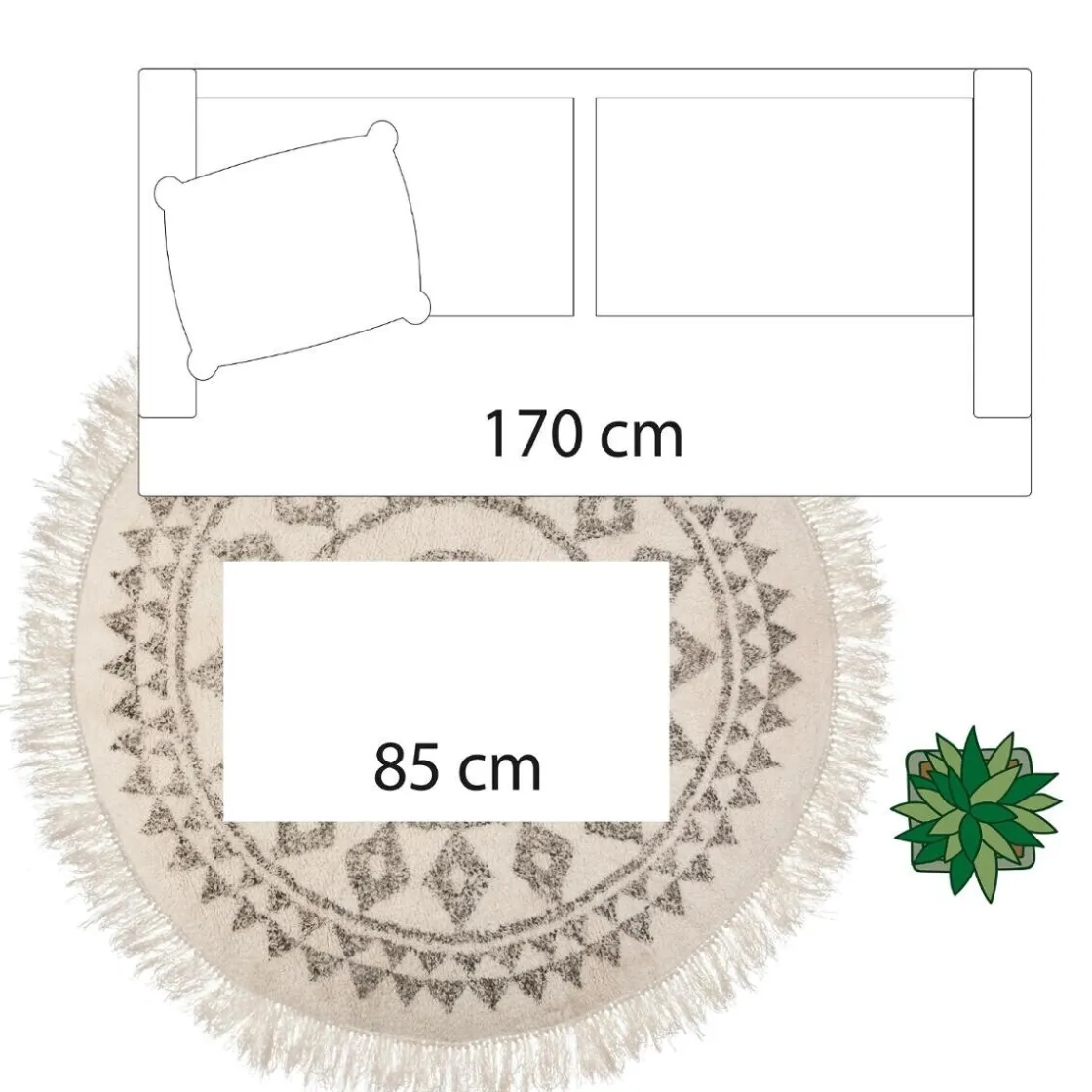 ATMOSPHERA Tapis "Etnik" Discount