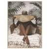 ATMOSPHERA Toile encadrée "Eliane" Hot