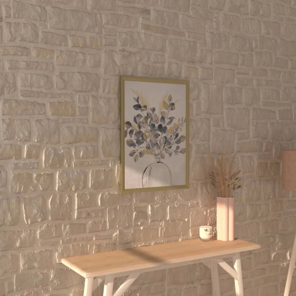 ATMOSPHERA Toile encadrée "Fleurs" Best
