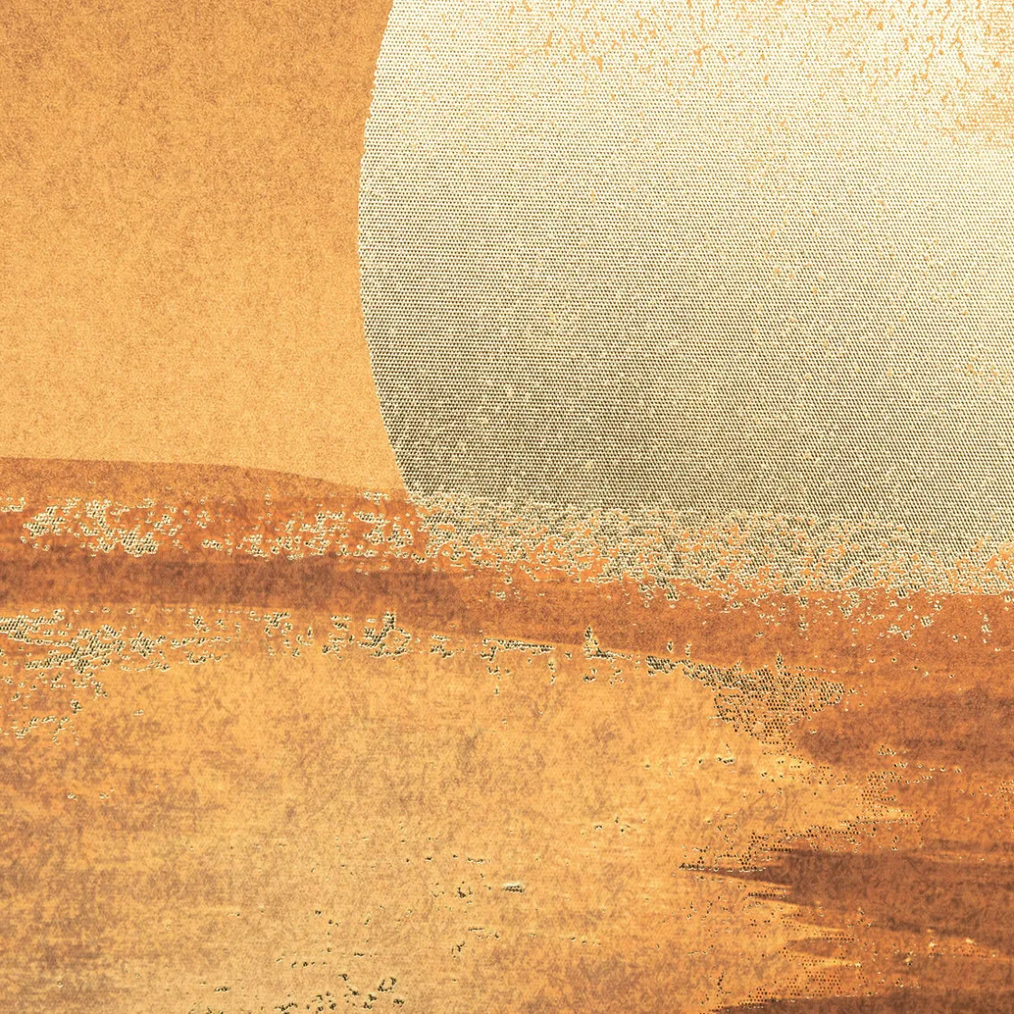ATMOSPHERA Toile encadrée "Soleil" Sale