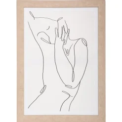 ATMOSPHERA Toile encadrée "Visage" Best