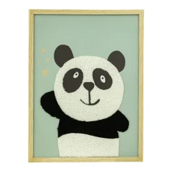 ATMOSPHERA Toile imprimée encadrée Panda "Andy" Clearance