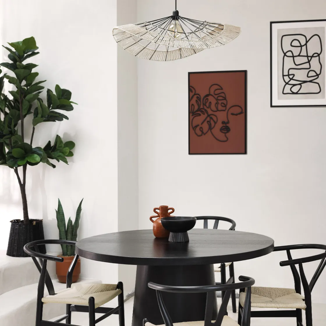 ATMOSPHERA Toile imprimée "Julie" Sale