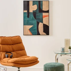 ATMOSPHERA Toile peinte encadrée "Kelton" Sale