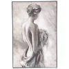 ATMOSPHERA Toile peinte encadrée "Naked" Hot