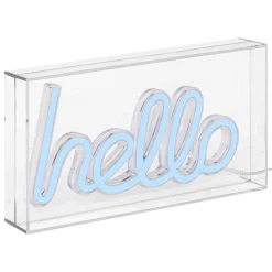 ATMOSPHERA Tube néon à poser LED "Hello"