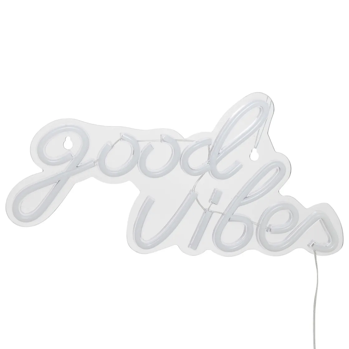 ATMOSPHERA Tube néon mural LED "Good Vibes" Discount