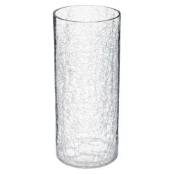 ATMOSPHERA Vase cylindre verre craquelé Online