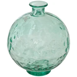 ATMOSPHERA Vase "Khem", verre recyclé D25 cm Outlet