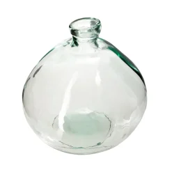 ATMOSPHERA Vase rond verre recyclé Discount