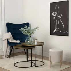 ATMOSPHERA Vase rond verre recyclé Discount