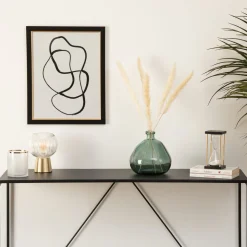 ATMOSPHERA Vase rond verre recyclé Hot