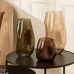 ATMOSPHERA Vase verre "Bravi" New