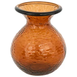 ATMOSPHERA Vase verre martelé "Alric" New