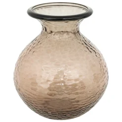 ATMOSPHERA Vase verre martelé "Alric" Hot
