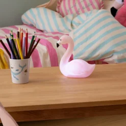 ATMOSPHERA Veilleuse enfant à pile Flamant rose "Amel" Online
