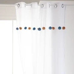 ATMOSPHERA Voilage enfant "Pompons" Discount